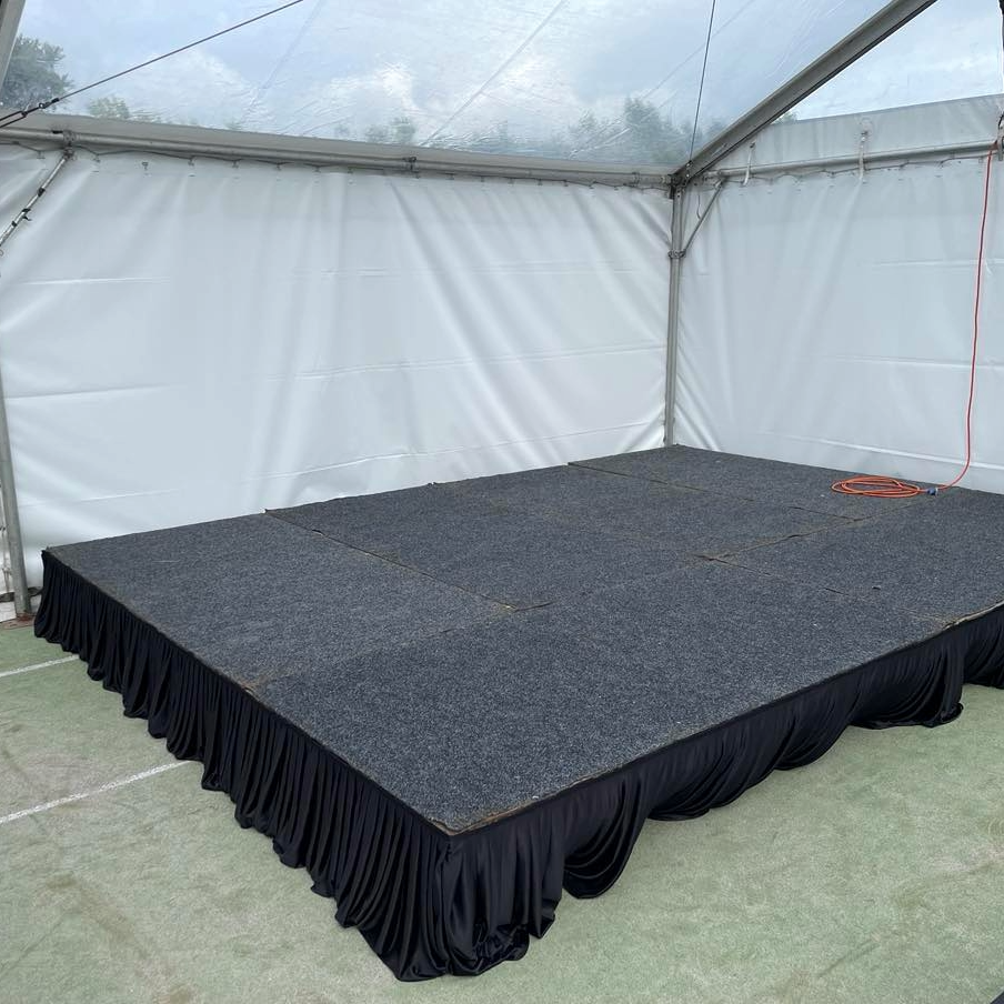 Stage With Skirt