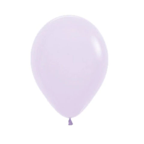 Get Set Solid Colour Balloons 0009 Round Matte Pastel Lilac