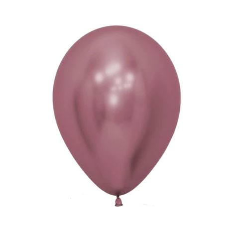 Get Set Solid Colour Balloons 0022 Round Reflex Pink