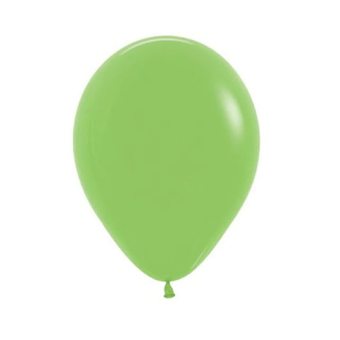Get Set Solid Colour Balloons 0034 Standard Lime