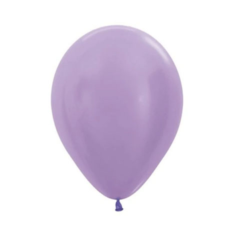 Get Set Solid Colour Balloons 0056 Latex Pearl Lilac
