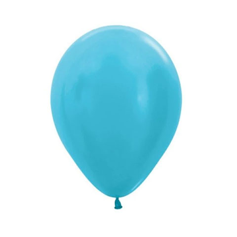 Get Set Solid Colour Balloons 0068 Latex Satin Caribbean