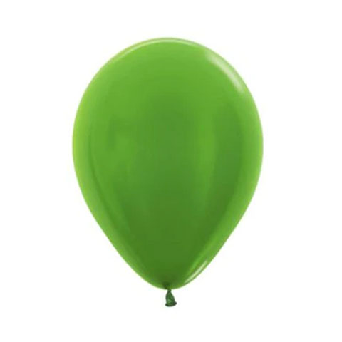 Get Set Solid Colour Balloons 0087 Latex Pearl Lime