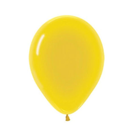 Get Set Solid Colour Balloons 0095 Crystal Yellow