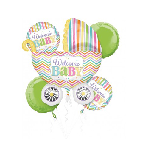 Get Set Foil Novelty Balloons 0000 Baby Stroller