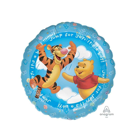 Get Set Foil Specialty Balloons 0014 Winnie The Pooh Boy Round