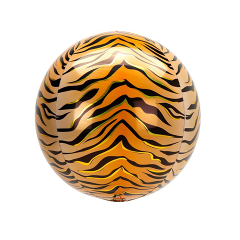 Get Set Foil Specialty Balloons 0015 Tiger Ball