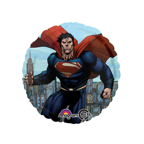 Get Set Foil Specialty Balloons 0022 Superman Round