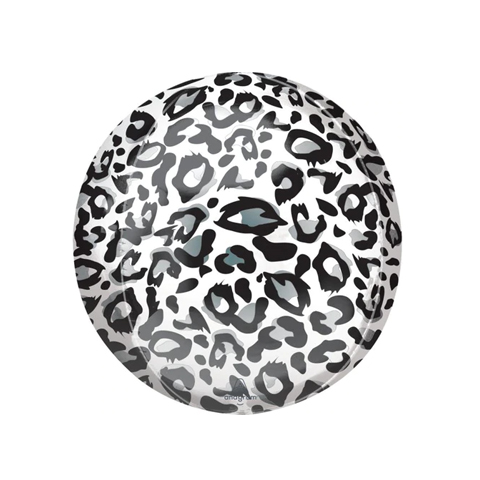 Get Set Foil Specialty Balloons 0034 Snow Leopard Ball