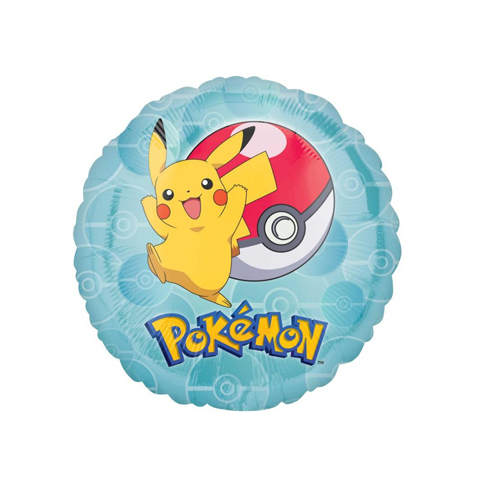 Get Set Foil Specialty Balloons 0045 Pokemon Pikachu Round