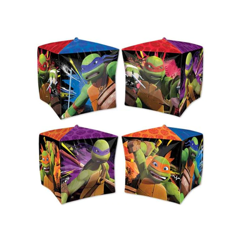 Get Set Foil Specialty Balloons 0060 Tmnt Cube