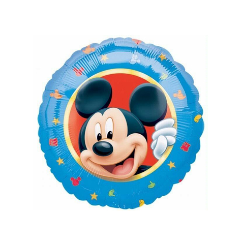 Get Set Foil Specialty Balloons 0073 Mickey Round Blue