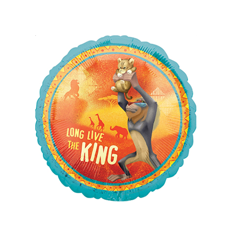 Get Set Foil Specialty Balloons 0079 Lion King Round