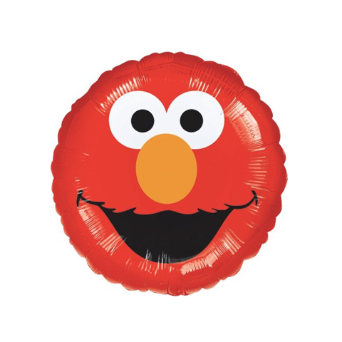 Get Set Foil Specialty Balloons 0119 Elmo Face Round