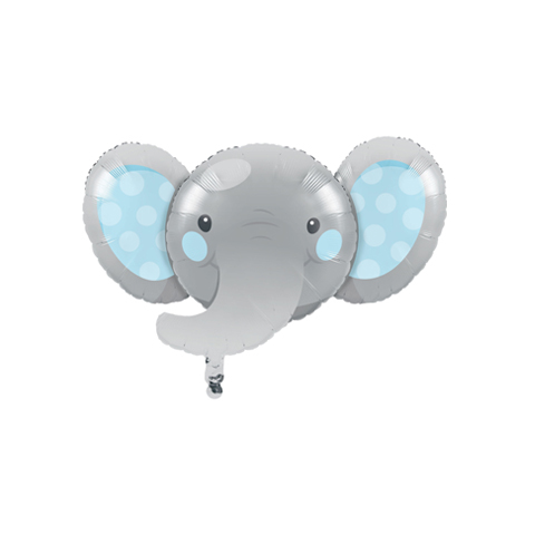 Get Set Foil Specialty Balloons 0122 Elephant Blue