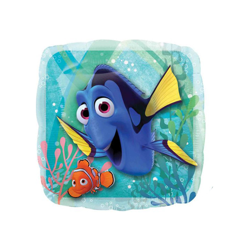 Get Set Foil Specialty Balloons 0125 Dory Nemo Square