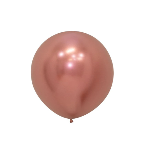 Get Set Solid Colour Balloons Round Rose Gold
