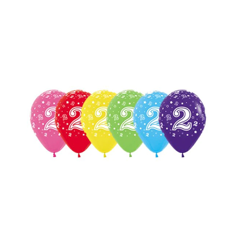 Get Set Balloon Printed Age 2