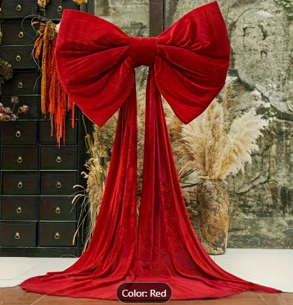 Red Velvet Bow