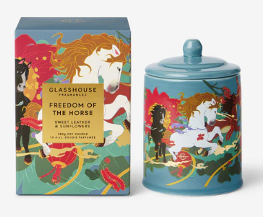 Glasshouse Candle – Freedom of the horse