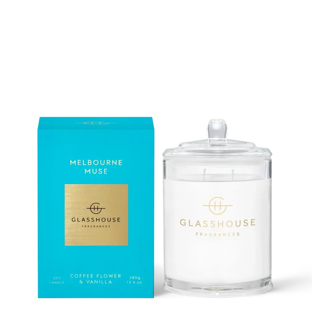 Glasshouse Fragrances Melbourne Muse Coffee Flower Vanilla Candle 380g 2048x2048