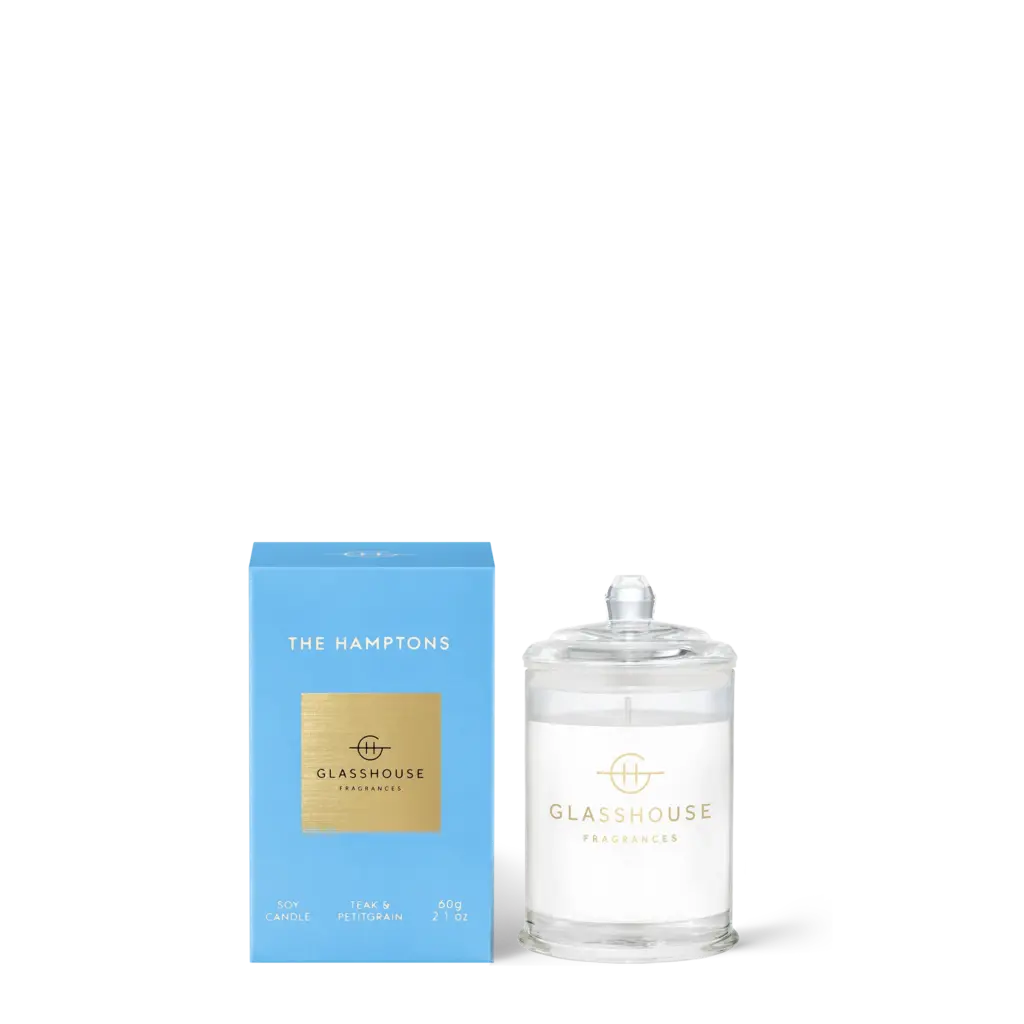 Glasshouse Fragrances The Hamptons Teak Petitgrain Candle 60g 2048x2048
